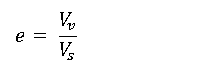 Void ratio formula