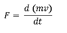 Momentum equation