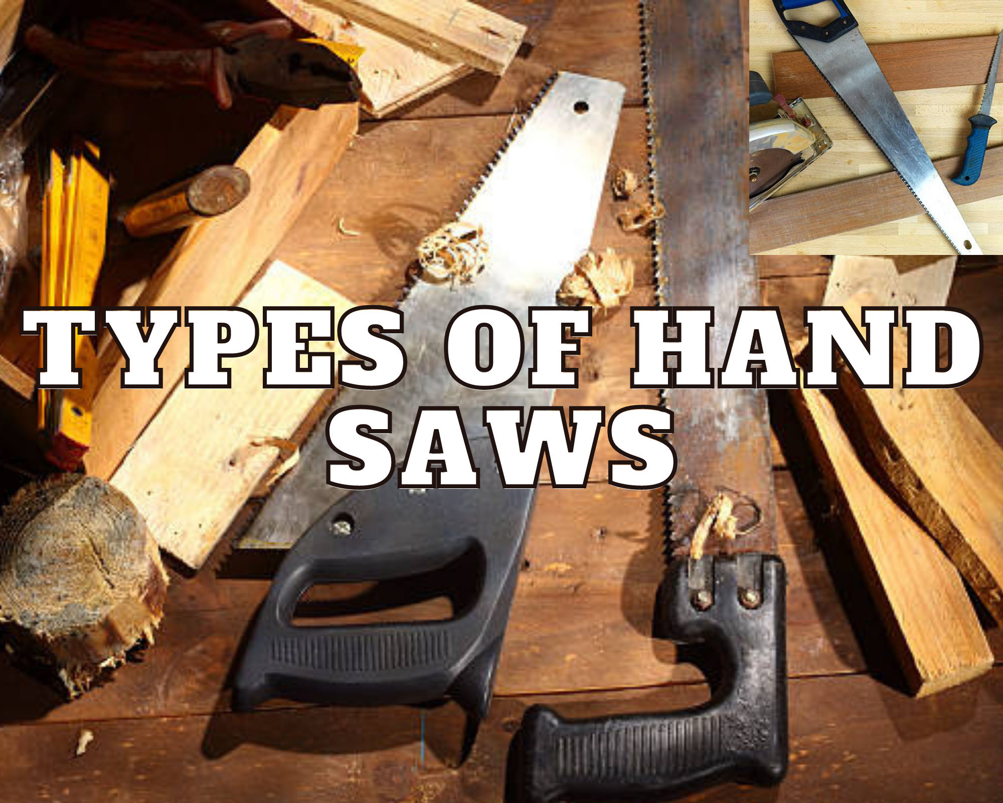 Types of handsaws and their uses