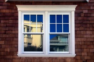 Types of windows: Single hung window