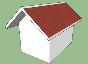 Roof designs & styles | Open gable roof