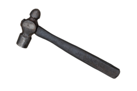 Types of Hammers: Ball peen hammer