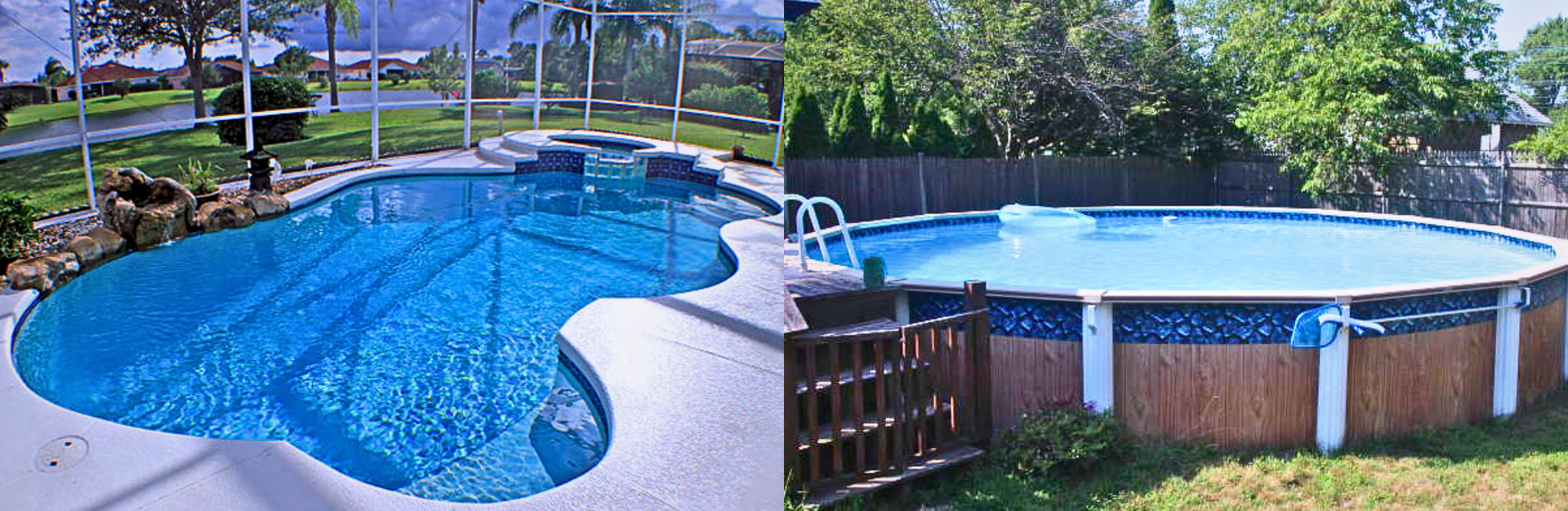 Swimming Pools:  In-Ground vs Above-Ground