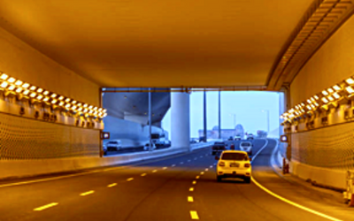 Underpass flyover