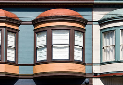 Circle bay window