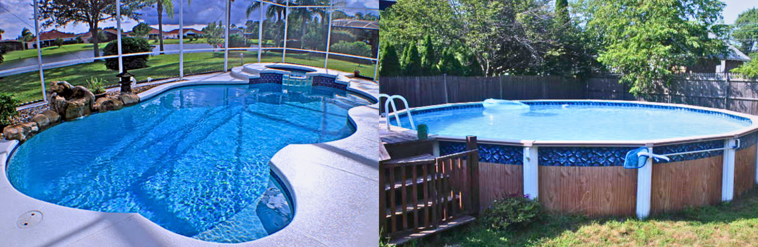 In-Ground vs Above-Ground Swimming Pools