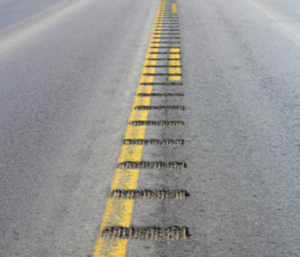 Milled Rumble Strips