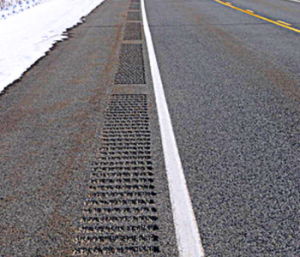 Rumble Strip: Road shoulder