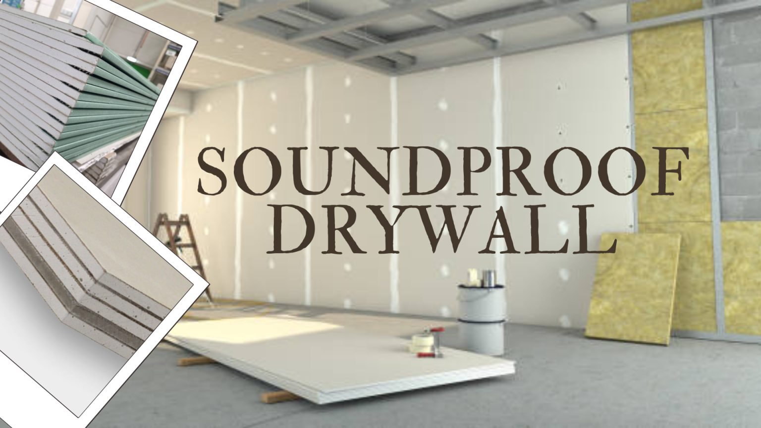 Soundproof Drywall: Features & Uses