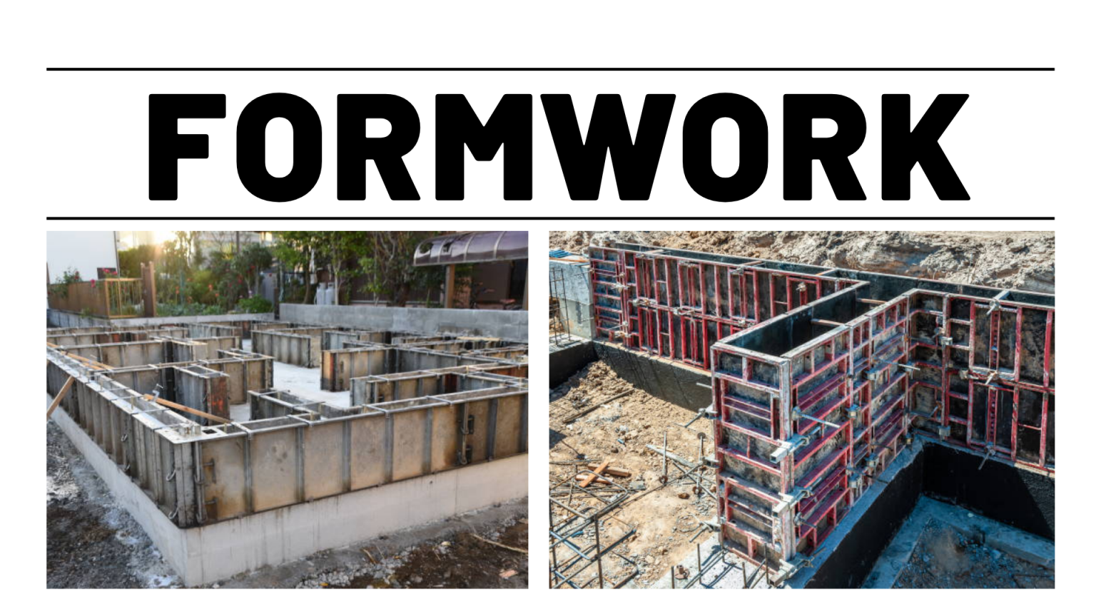 Formworks in Concrete Construction