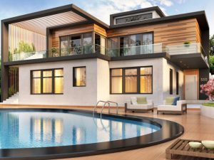Two storey house structure