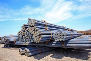 Round bar is a kind of steel used in construction materials.